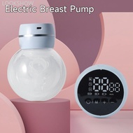 LOOKSHOW 180ml Electric Wearable Breast Pump Smart Motion Massage Wireless Portable Silent USB Recha