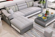 sofa L santai sofa depan tv sofa santai kursi tamu minimalis modern sofa minimalis