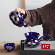 Guanyin 9In1 Chinese Tea Set Complete Teapot Filter Tray 6 Tea Cups (Limited)