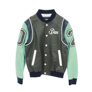 [二手，A級] Dsquared2 棒球夾克，皮夾克，男士。