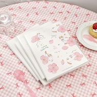 Pandon Stationery Store PD2C CJ2 Cherry Blossom Rubber Cover b5 Horizontal Line Book Student Homewor