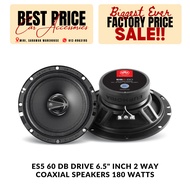 ES5 60 DB DRIVE 6.5" Inch 2 Way Coaxial Speakers 180 WATTS