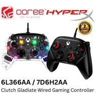 HYPER-X HYPERX CLUTCH GLADIATE WIRED GAMING CONTROLLER WITH XBOX LICENSED AND DUAL RUMBLE MOTORS (6L