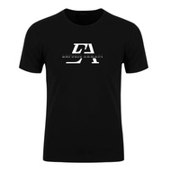 Armani top printed EA7 men's pure cotton round neck fashionable half sleeved T-shirt casual T-shirt