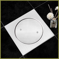 ▩ ▧ ● 304 Stainless Clean out 4" x 4" square Heavy Duty SUS304 Stainless 4 x 4 Clean Out Floor Drai