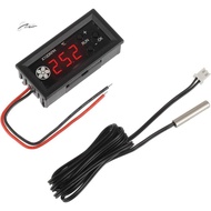 4-Wire PWM Fan Temperature Controller Pwm Fan Controller Dual-Display Fan Governor
