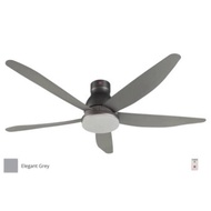 KDK K15UW-QEY 60" Nikko Short Pipe Ceiling Fan (Elegant Grey)