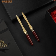 HUBERT Letter Opener Portable High Quality Letter Supplies Office School Supplies Wooden Handle Student Stationery Envelopes Opener