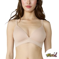 Wacoal Mood Smooth Bra ชุดชั้นในวัยรุ่น บราไร้ตะเข็บ รุ่น MM1X82 (สีเบจ/BE)