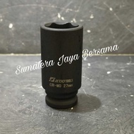 MATA Long impact Socket DR 1/2" 27mm Socket shock wrench 27 MM Long