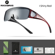 ROCKBROS การพักผ่อนกลางแจ้งแว่นตาปั่นจักรยานโพลาไรซ์ UV แว่นตากันลมแว่นตาแว่นสายตาสั้น Unisex
