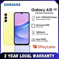 PROMO🚀Samsung Galaxy A15 5G (8GB+256GB) | 6.5" 90Hz Display | 50MP Camera 25W Fast Charge| 1 Year Wa