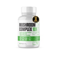 Mushroom Complex 10x Power | #1 Rated Mushroom Supplement w/Cordyceps, Reishi, Shiitake, Lions Mane 