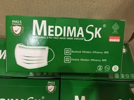Medimask หน้ากากอนามัยทางการแพทย์ 3ชั้น50ชิ้นต่อกล่อง ของแท้พร้อมส่ง