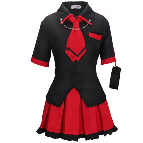 Anime Blood C Kisaragi Saya Cosplay Costume Dress Shirt Tie whole set Hot Sale Uniform Halloween par