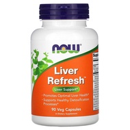 ✅READY STOCK✅ Now Foods Liver Refresh 90 Veg Capsules