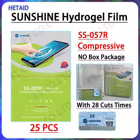 Original Sunshine SS 057 057A 057E SS-057R SS-057H Hydrogel Film For SS 890C Series Film Cutting Mma