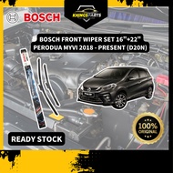 [KHINGS] [BOSCH WIPER] AEROTWIN SET 16"+22" - NEW MYVI 3RD GEN D20N 2018-PRESENT (3397 014 769)
