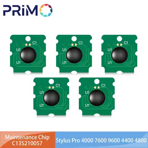 2Pcs C13S210057 SC13MB One Time Maintenance Tank Chip for Epson F570 F500 T3170 T5170 F571 T2100 T31