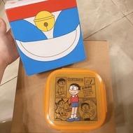 哆啦A夢 美食道具微波玻璃便當盒/ 保鮮盒 (大雄記憶麵包款) #好虎氣