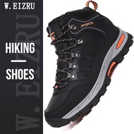 W.EIZRU 2023 New Outdoor Men's Shoes Large Size 47 Hi-Top Hiking Shoes Couple's off-Road Hiking Large Size Shoes 36-48