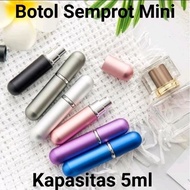 5ml mini perfume bottle, mini perfume refill bottle, aluminum perfume bottle, 5 refill perfume bottl