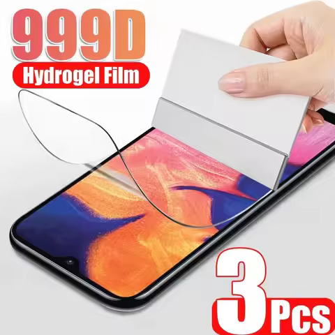 3Pcs Hydrogel Film For Asus Rog Phone 5 3 7 6D 2 5S 6 Pro Ultimate Protector Screen Cover Film