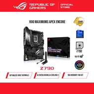 ROG Maximus Z790 Apex Encore Intel® Z790 LGA 1700 ATX motherboard, 24+0+2 power stages, DDR5 slots