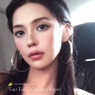 Female Silver Earrings Millennium Circle Feel Exaggerated Circle Plain y2k Ear Oversized Earrings La