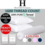 (SG) BOLSTER & PILLOW CASE , 1600TC Pure TENCEL™ Lyocell COOLING Bolster Case | Pillow Case