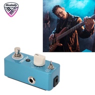 MUSLADY Reverb Pedals Pure Straight Through Design 3 โหมด Blue Pitch Shifter Pedal สำหรับกีต้าร์