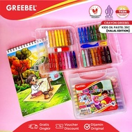 Greebel Crayon 36 Colors Kids Oil Pastel 36 Colors Greebel Crayon