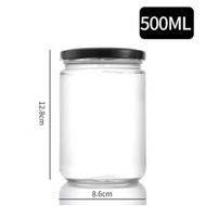 [In Stock] Balang Kaca Bulat 圆形玻璃瓶(现货)Air Tight Round Glass Jar