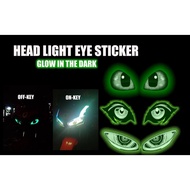 Headlight Sticker Glow in the Dark / Motorcycle Sticker Glow in the Dark / Motorcycle Accessories