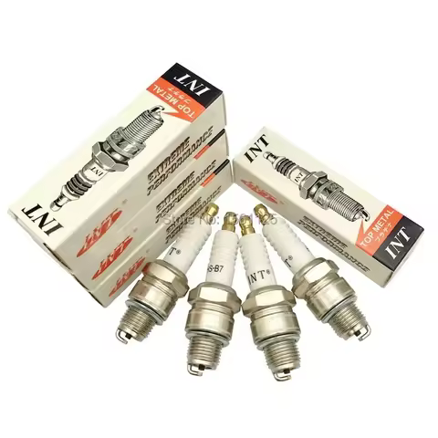 4PCS INT HS-B7 two stroke outboard yacht spark plug for W7BC BR7HIX IWF22 W22FPU10 BP7HIX BPR7HIX BP