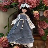 SEVENHOME3E 30cm Bjd Doll with Clothes, High Heel Long Hair Princess Dress Up BJD Dolls, Ball Jointe