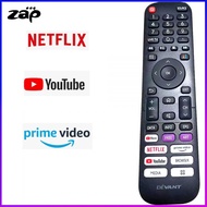 Original For DEVANT 55UHD202 LCD LED TV Player evision Remote Control prime video About YouTube NETFLIX