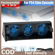 FCMY Cooler For Sony PS4 PS 4 Slim Fan Console Accessories Cooling Base Accesorios Video Game Mount 