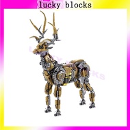 Elk Mechanical Building Blocks Elk Model DIY Educational Building Blocks Children's Toys Baby Gifts Holiday Gifts Children's Day Gifts