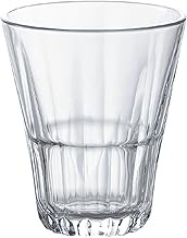 Rock Glass: A Libbery Company Royal Leerdam LB89 15795 Lock, 11.8 fl oz (350 cc), Φ3.7 x H4.3 inches