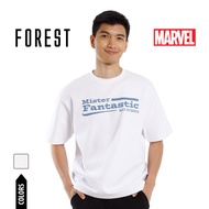 Forest Baju T Shirt Lelaki | Forest x Marvel Fantastic 4 Air-Cotton Oversized Heavy Weight Mens Tee 