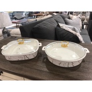 \/ WADAH SAJI MARBLE KERAMIK APPETITE INFORMA MEWAH / SERVING