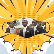 Mask for Ghosts 4 Black Guys Dancing to Fortune Funny Face Cover Accessories