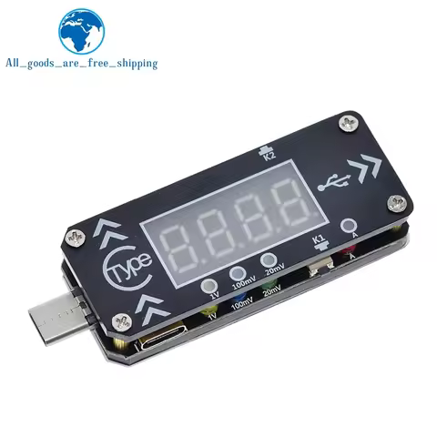 USB Charging Trigger Charger Voltmeter Ammeter 5V/9V/12V/15V/20V/PPS PD2.0 PD3.0 Type-C USB Decoy De