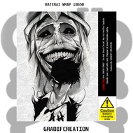 Stiker Wrap Baterai Anime Solo Leveling