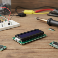 LCD1602 Module 16x2 Blue Display Screen  Modul LCD1602 Skrin Paparan Biru 16x2