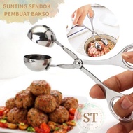 ALAT CETAK BAKSO GUNTING SENDOK PEMBUAT Meatball Handy Tool