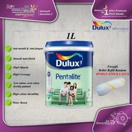 1L Dulux Pentalite [Interior Wall Paint]- Color Option (ANY COLORS, PM CODE) + Freegift