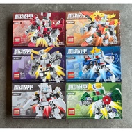Chinese Building Blocks Hjlepln 6914 1-6 Gundam