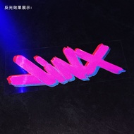 Car Sticker Electric LOL JINX Text Sticker Body Sticker Window Sticker Electric Car Sticker Motorcyc